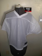 BIKE YOUTH BOY&#39;S FOOTBALL PRACTICE MESH JERSEY TOP WHITE NEW $25 - $16.99