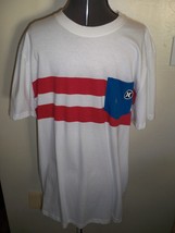 MEN&#39;S GUY&#39;S HURLEY AMERICAN FLAG  USA HURLEY  GRAPHIC TEE T SHIRT WHITE ... - £14.17 GBP