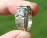 men&#39;s sterling silver size 10 ring vintage Estate Sale! &quot;LIND&quot; .925 gems... - $69.99