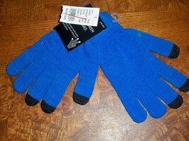 WOMEN&#39;S WITH LOVE FROM CA TEXTING TOUCH SCREEN WINTER SNOW GLOVES BLUE N... - $7.95
