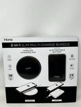 iHome IH-PP2008 Portable Battery Pack Universal Smartphones Black Fast C... - $753.65 MXN