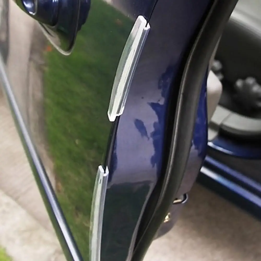 8pcs Clear Protector Scratch Strip Protection Car Door Edge Guards Trim Moldin - £11.14 GBP