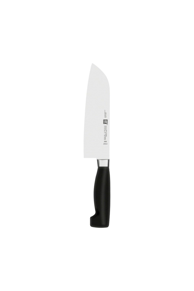 ZWILLING FOUR STAR 7" FINE EDGE SANTOKU KNIFE ICE HARDENED MADE IN GERMANY NEW - £47.37 GBP