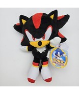 Sega Sonic The Hedgehog Shadow Plush 10&quot; Jakks Pacific 2021 Toy Stuffed ... - $334.21 MXN