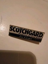 Vintage Enamel Pin Pinback Scotchgard Protection And Stain Release For Carpet - $9.69