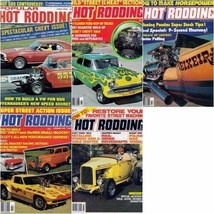 Lot of Five Popular Hot Rodding Magazines 1960&#39;s - 1980&#39;s Cars Auto Drag Racing - £16.24 GBP