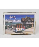 San Francisco California Trolley USA Vintage Travel Fridge Magnet - $13.52 CAD