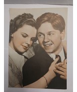 Judy Garland Mickey Rooney Portrait People Vintage Picture Retro Photo 8... - $9.59