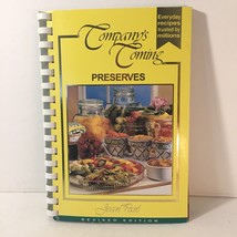 Company&#39;s Coming Cookbook Cook Book Preserves Jean Pare Spiral Bound Revised Ed. - £8.61 GBP