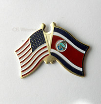 COSTA RICA NATIONAL COUNTRY WORLD FLAG LAPEL PIN 1 inch - £4.21 GBP