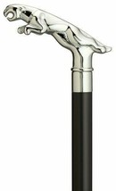 Solid Jaguar Brass Head Handle Only Vintage Style For Wooden Walking Stick - £17.66 GBP