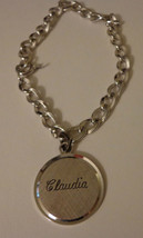 Vintage Silver ID Bracelet &quot;Claudia&quot; - $25.00