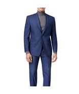 Andrew Marc Mens Slim Fit 40 Short Blue Two Button Suit Jacket NWT AY41 - £78.23 GBP