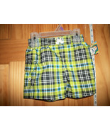 Fashion Gift Baby Clothes 12M Op Green Plaid Swimwear Bathing Suit Swim ... - $12.34