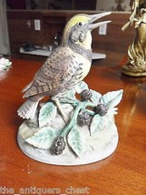Meadow Lark bird figurine (open beak) by Andrea Sadek[fist] - $74.25
