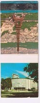 Matchbook Cover France Paris Eiffel Tower White Building - $0.70