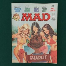 Mad Magazine Al Jaffee 1977 September  #193 Charlie&#39;s Angels Pool Disney World - £9.39 GBP
