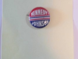 Kennedy  Johnson  1&quot;  pinback - £7.02 GBP
