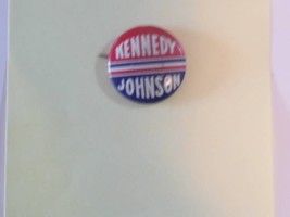 Kennedy  Johnson  1&quot;  pinback - £7.16 GBP