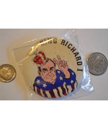 King Richard 1 ( Nixon ) 2 1/4&quot;  Pinback Botton Badge - £7.82 GBP