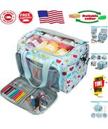 Versatile Large Crochet Bag with Clear PVC Top - Ideal for Knitting Supp... - $1,050.60 MXN