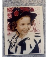 Original 8 X 10 Photograph Autographed By Shirley Temple Black Authentic - €98,53 EUR Original 8 X 10 Photograph Autographed By Shirley Temple Black Authentic - €98,53 EUR