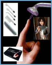 Neon wand electrosex kit white handle purple electrode us plug - £96.66 GBP
