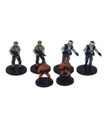 6 WOTC Star Wars Mini Miniature Imperial Entanglements RPG Action Figures - $232.28 MXN