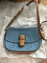 Michael Kors ROMY SUEDE MEDIUM MESSENGER crossbody - $59.40