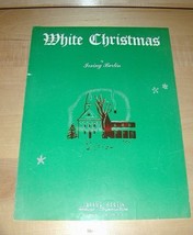 White Christmas-Irving Berlin~ Sheet Music 1940 Nice! - £15.50 GBP