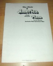 Music of America Made for for Piano~Jan Thomas~1976 WB! - $19.76