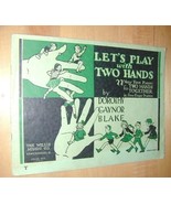 PIANO: Let&#39;s Play with Two Hands~22 VyFirst Pieces~1931 - €17,28 EUR