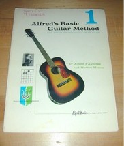 ALFRED&#39;s BASIC GUITAR METHOD 1~Group or Individual~1959 - $19.76