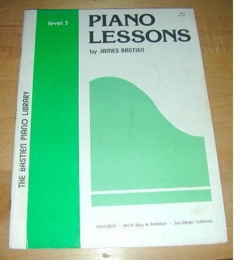 1979 Piano Course-James Bastien/Book 3/ 48 pgs - $19.76