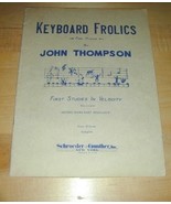 Keyboard Frolics for PIANO~First Studies in Velocity&#39;26 - €17,28 EUR