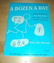 A Dozen A Day- Piano Exercises Book~Preparatory book - £15.54 GBP