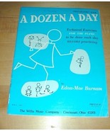 A Dozen A Day- Piano Exercises Book~Preparatory book - €17,28 EUR