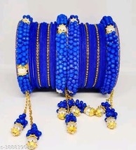 Indian Women/Girls Bangles/Bracelet Gold Plated Fashion Wedding Favor Jewelry - £22.57 GBP