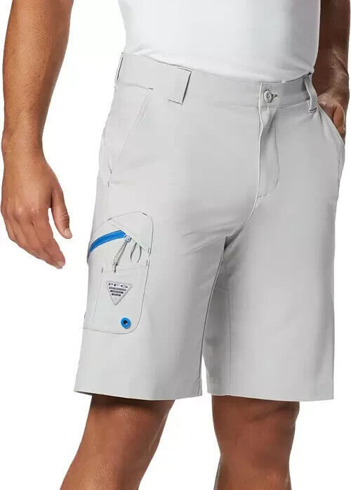 Columbia PFG Terminal Tackle Shorts Mens Size 32 Fishing Omni Shield Lig... - $34.99