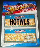 Hot Wheels - LICENSE PLATE (New)                                        ... - $285.59 MXN