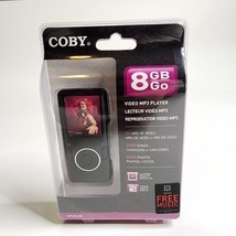 Coby Go Video MP3 Player MP620-8G 2.0 USB Black Brand New - $79.15
