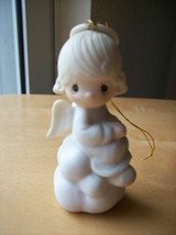 1980 Precious Moments Angel Girl on Cloud Ornament  - $14.00