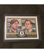 Moneyball Billy Beane &amp; Peter Brand Art Print Card by Cuyler Smith Brad ... - $5,355.06 MXN