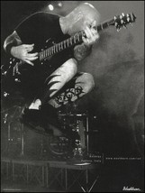 Anthrax Scott Ian Padova Italy Washburn Guitar live b/w ad 2006 advertisement - £3.60 GBP