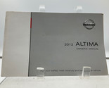 2012 Nissan Altima Owners Manual OEM L04B26008 - $17.99