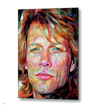 Framed Abstract Jon Bon Jovi 8.5 X 11 Art Print Limited Edition w/signed... - £15.09 GBP