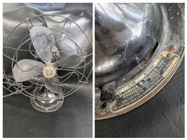 1920 Robbins Myers 1204 18 IN 3 Vitesse 4 Lame Oscillant Fan - $109.14