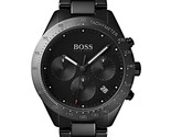 Hugo Boss Herren-Armbanduhr, Quarz, analog, Edelstahl, schwarzes... - $124.64