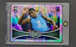 2012 Topps Chrome Refractor #122 Quinton Coples RC Rookie *Great Looking Card* - £1.59 GBP