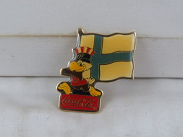 1984 Summer Games Pin - Team Finland by Coke - Celluloid Pin  - $15.00